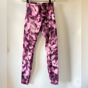 Lululemon Purple Tie-Dye Leggings| SZ 4| Workout & Athleisure